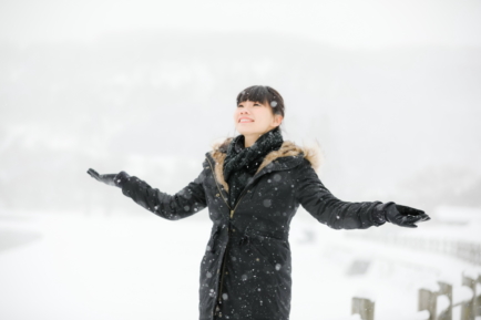 冬の北海道の雪前撮りならリッケフォトスタイルへ