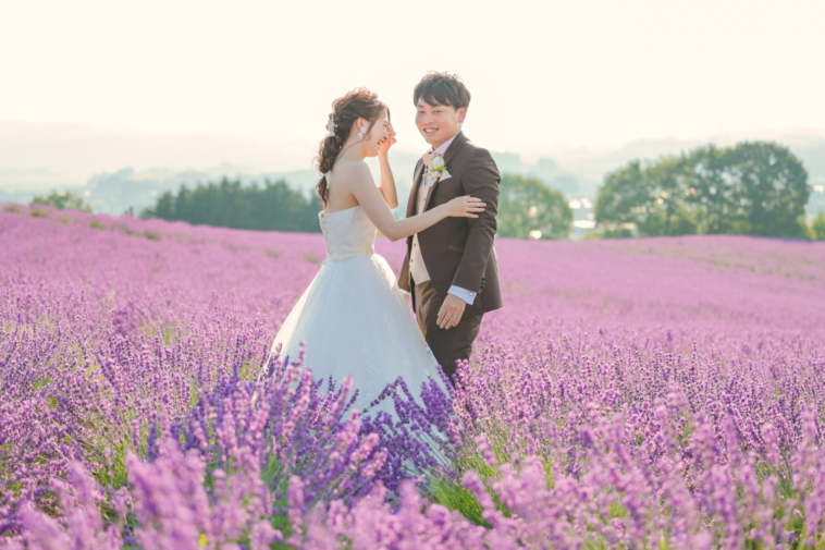 フォトウェディング北海道 北海道の大自然で前撮り ロケーションフォトウェディングといえば リッケフォトスタイル