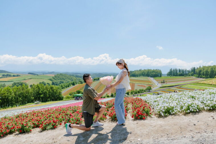 The Proposal Milestone in Hokkaido / 北海道浪漫求婚